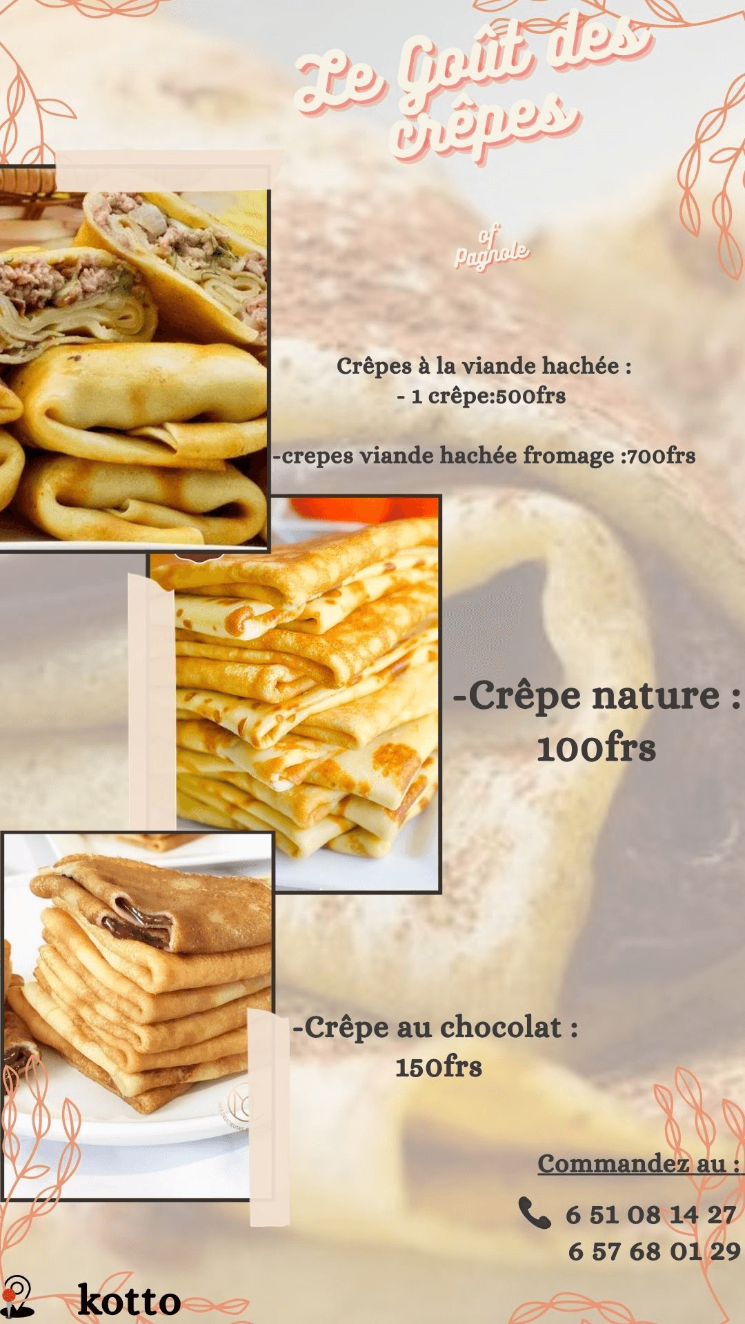 Le Goût des crêpes